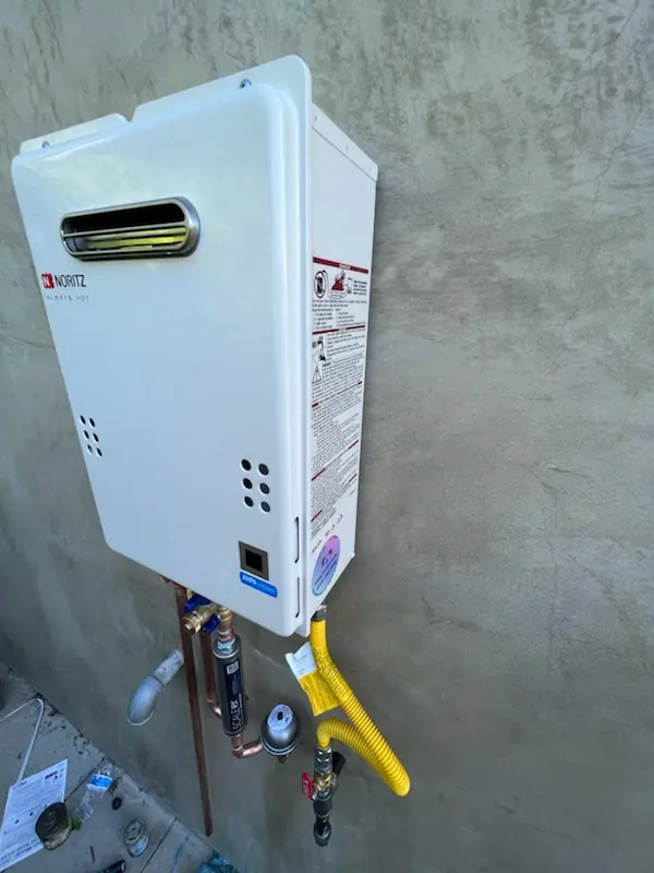 Tankless water heater installation for Spring Hope homes